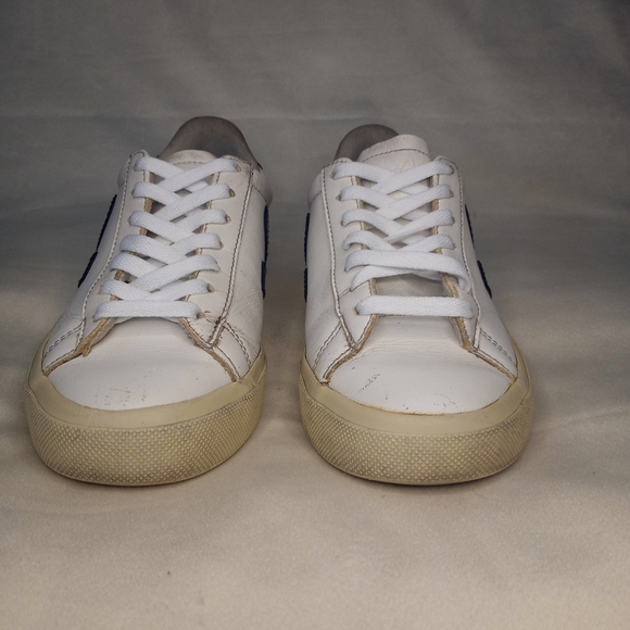 Veja Campo Classic White Black Preppy Casual Comfy Blokecore Timeless Sneaker 7 - Picture 3 of 8